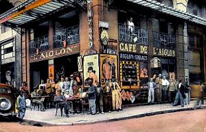 1181- Oran - L'Aiglon - Angle Place de la Bastille- Rue Alsace-Lorraine